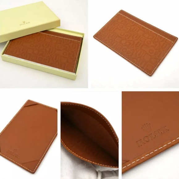 New Rolex Leather Card Wallet - Picture 6 of 6